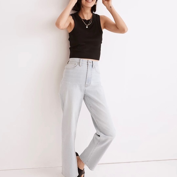 Madewell - the perfect vintage straight jean in mosdale wash - Picture 1 of 9